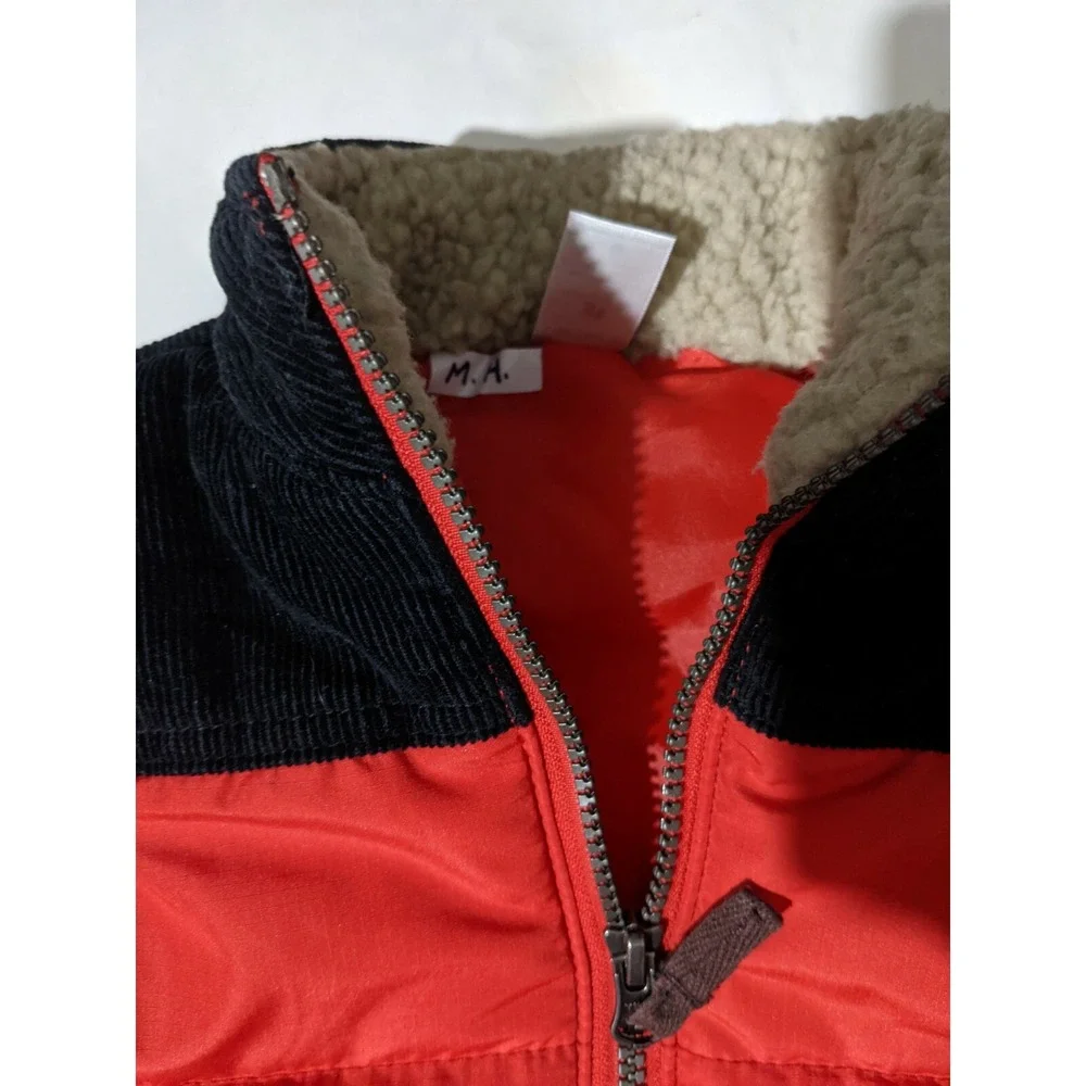 Carter's Boys Red & Black Winter Vest Size 3T